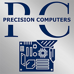 Precision Computers Logo